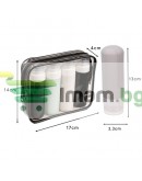 Козметична чанта за пътуване самолет с контейнери